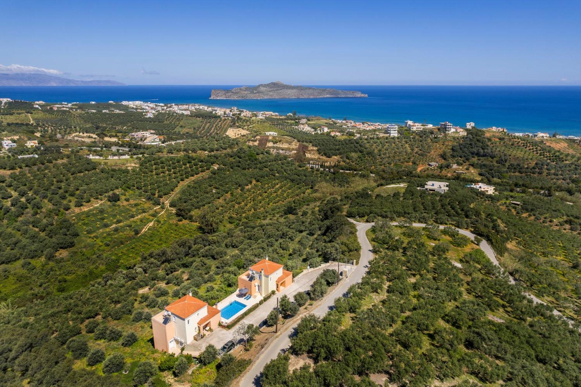 Olive Tree Hillside Apartment Сталос Екстер'єр фото
